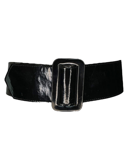 1980s Patent Leather Belt