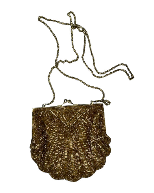 1970's Golden Shell Purse