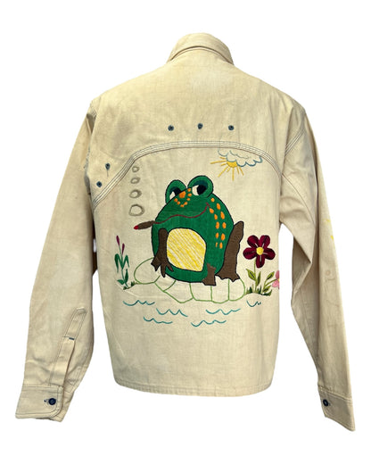 1970s Frog Embroidered Jacket*