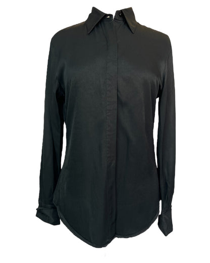 1990s Sleek Noir Shirt