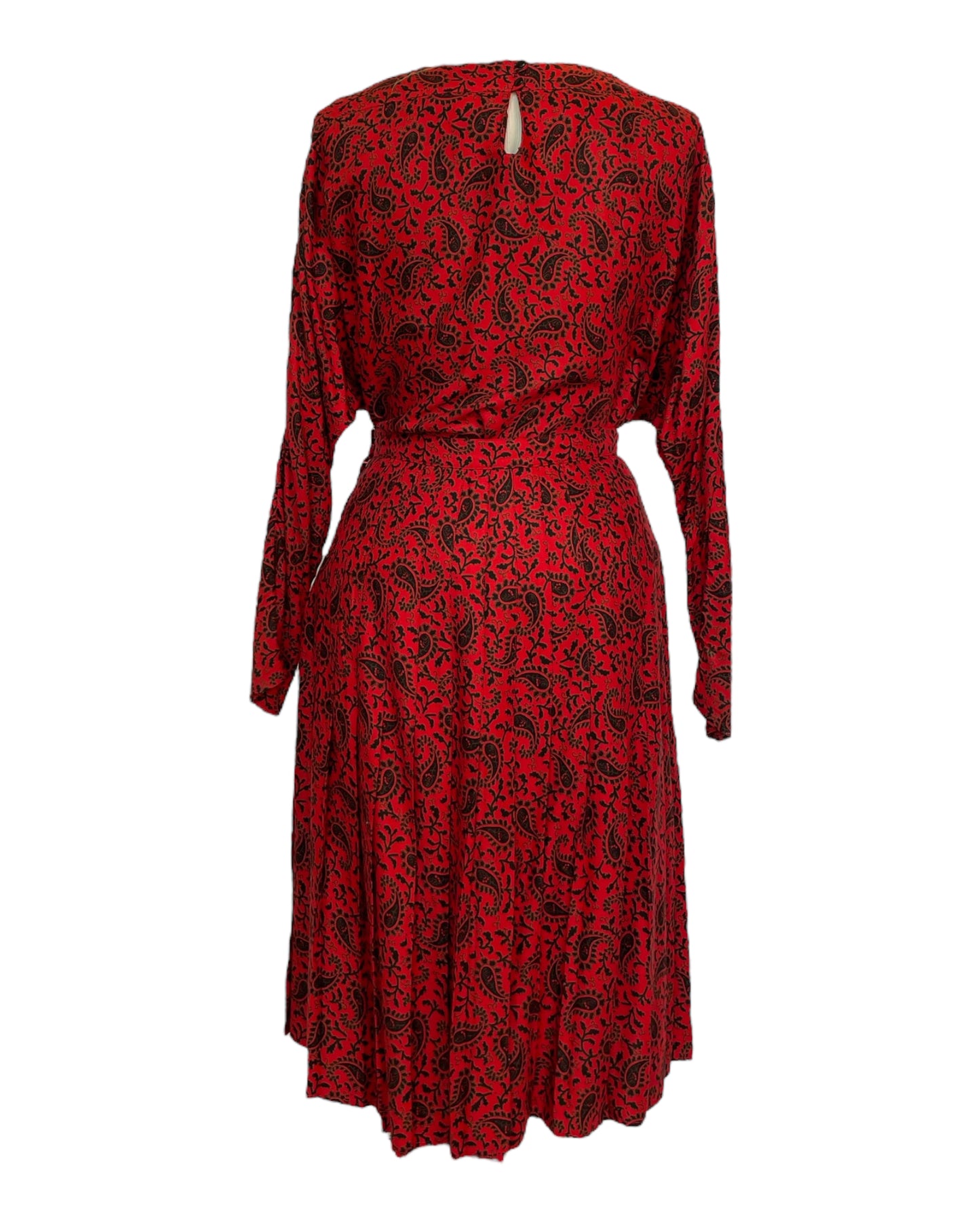 1980s Paisley Printed Two Piece Set