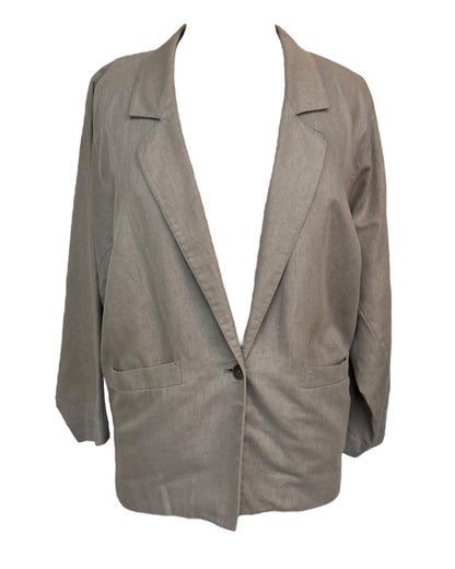 Vintage Linen Mist Blazer*