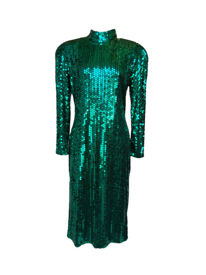 Vintage Disco Mermaid Dress