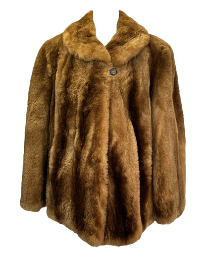 1940's Brown Fur Coat