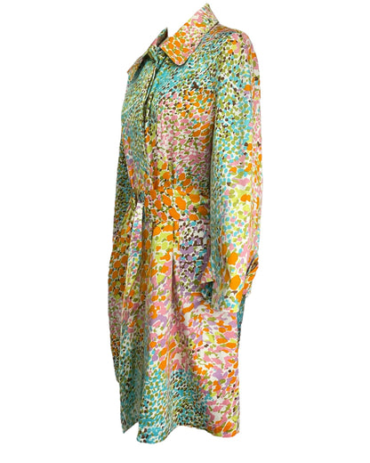 Contemporary Rainbow Fawn Coat