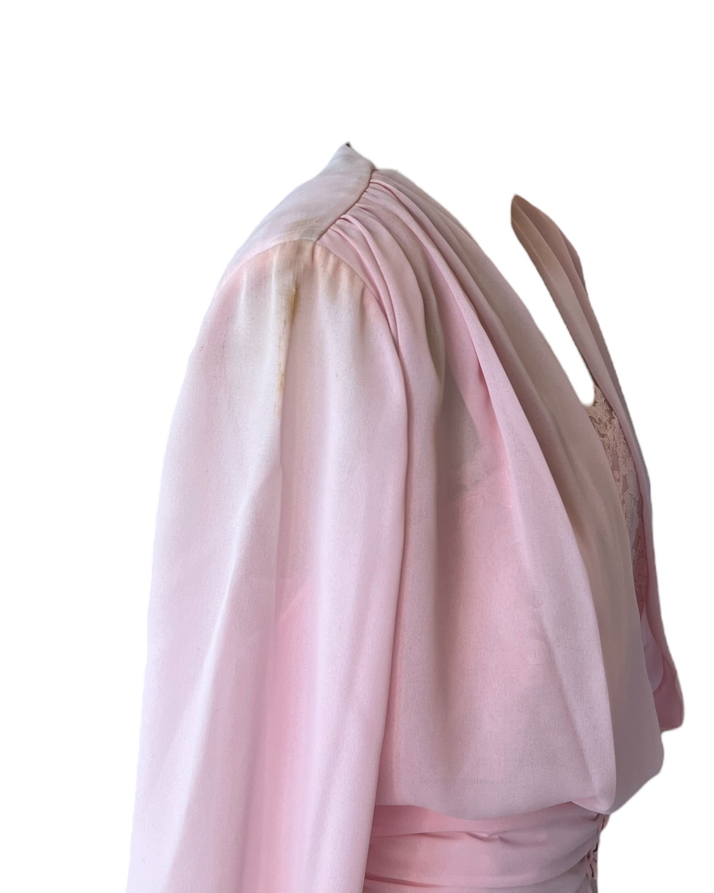 1960s Pretty Pink Party Dress