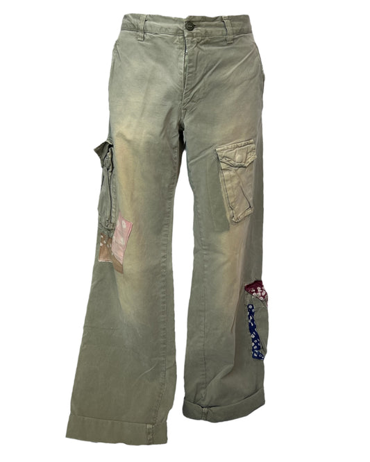 Y2K Patched Cargo Pants*