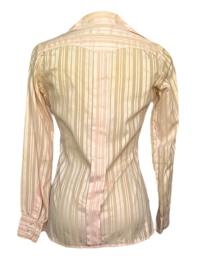 Vintage Candy Striped Blouse*