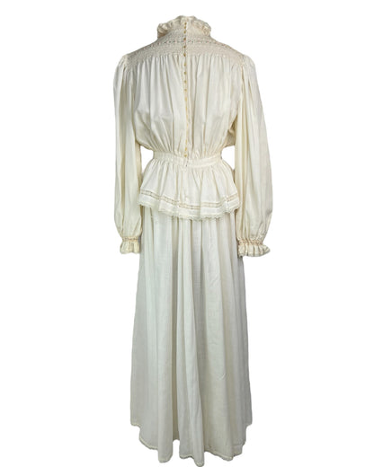 1970s Honeymoon Bride Dress*