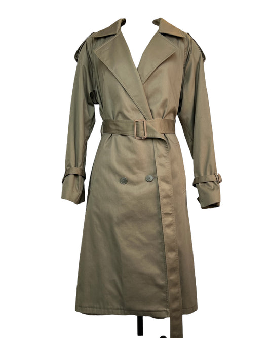 1980s Business Meeting Trench Coat*