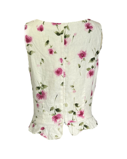 Vintage Flowery Fable Top