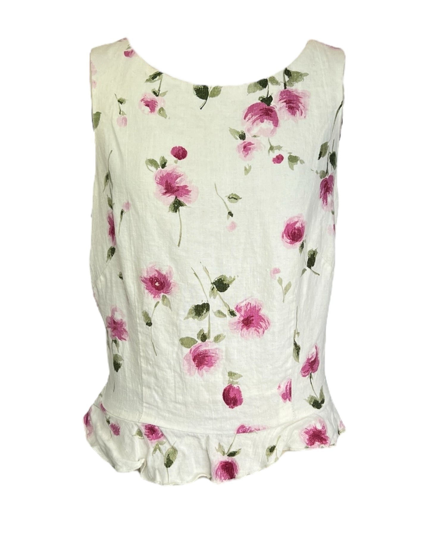 Vintage Flowery Fable Top