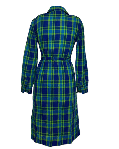 1970s Plaid Of My Dreams Dress*