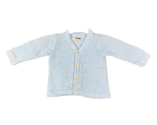 1960s Sky Blue Baby Sweater