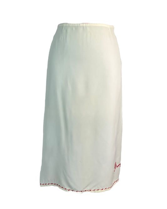 Vintage Naughty Nurse Slip Skirt
