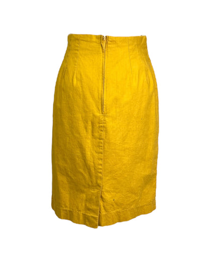 2000s Mellow Yellow Skirt