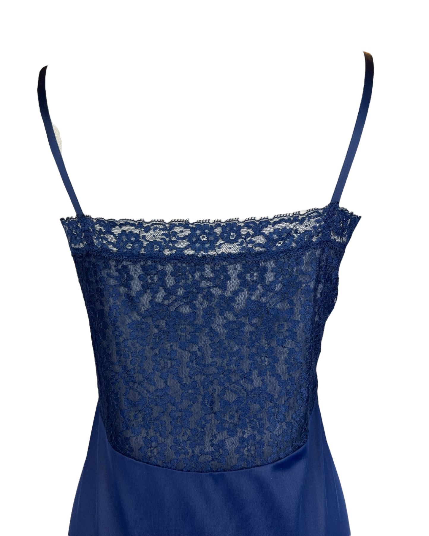 1970s Feeling Navy Blue Slip