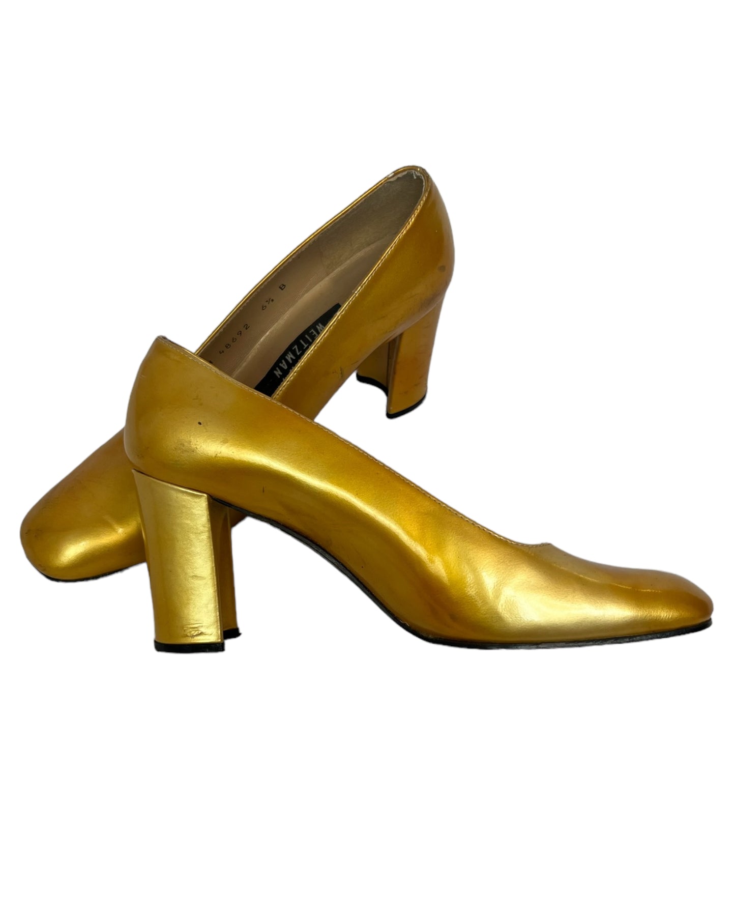 Vintage Golden Step Heels*