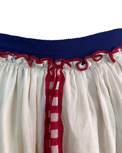 Contemporary Apple Picking Sui Skirt
