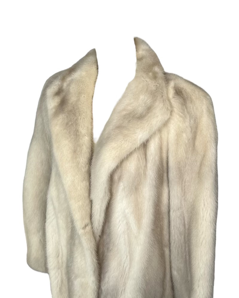 1960s Snow Queen Fur Coat