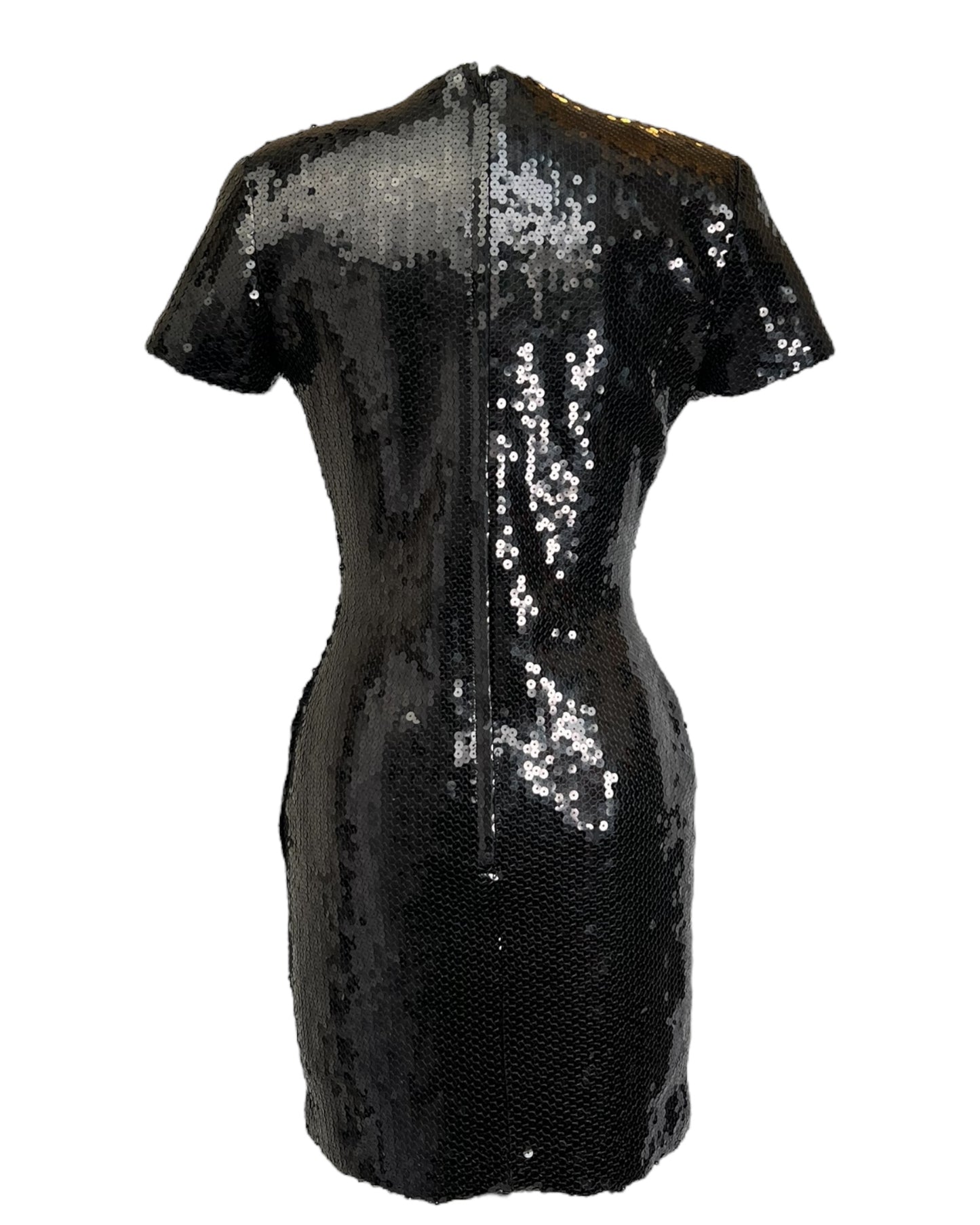 1990s Black Beauty Dress