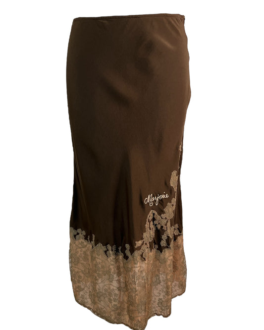 Vintage Marjorie Brown Slip Skirt