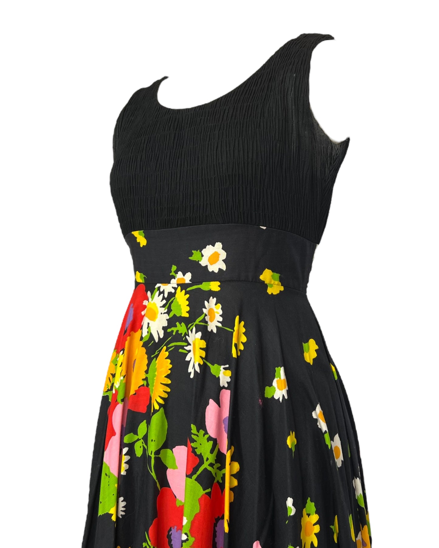 Vintage Flower Power Maxi Dress*