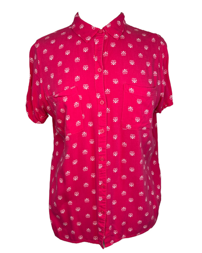 1990s Pink Blossom Shirt