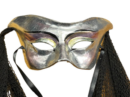 Silver Salome Mask