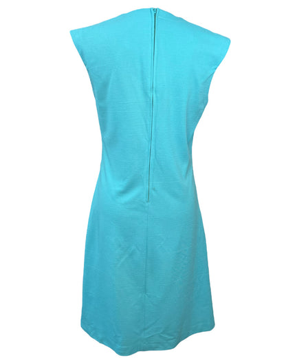 1970s Aqua Betsy Dress