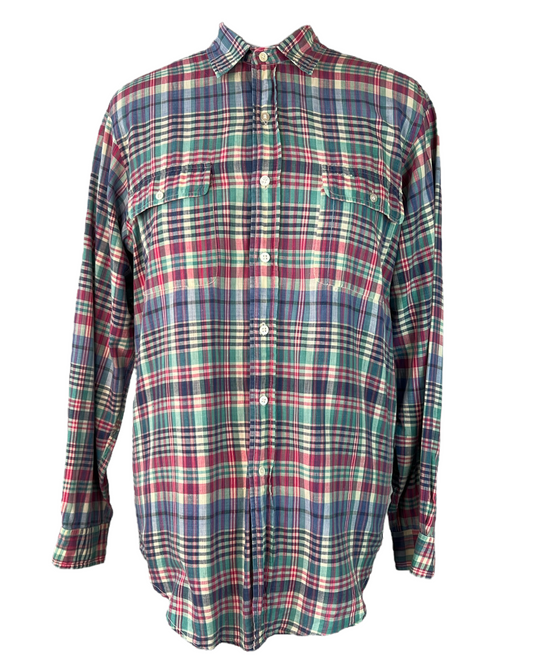 Vintage Plaid Lauren Shirt*
