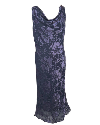 Vintage Violet Bias Dress