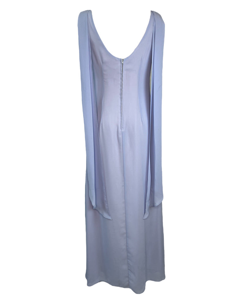 1990s Blue Fairy Prom Dress