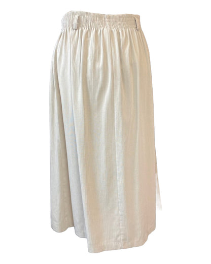 1980s Neutral Pleats Skirt*