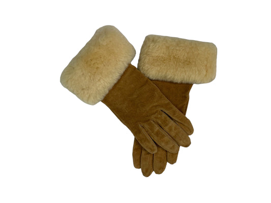 Vintage Sheep Cuff Gloves
