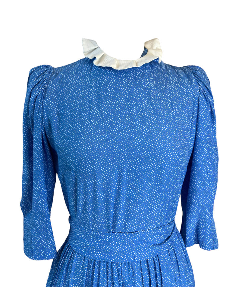 1980s Olive Oyl in Blue Dress