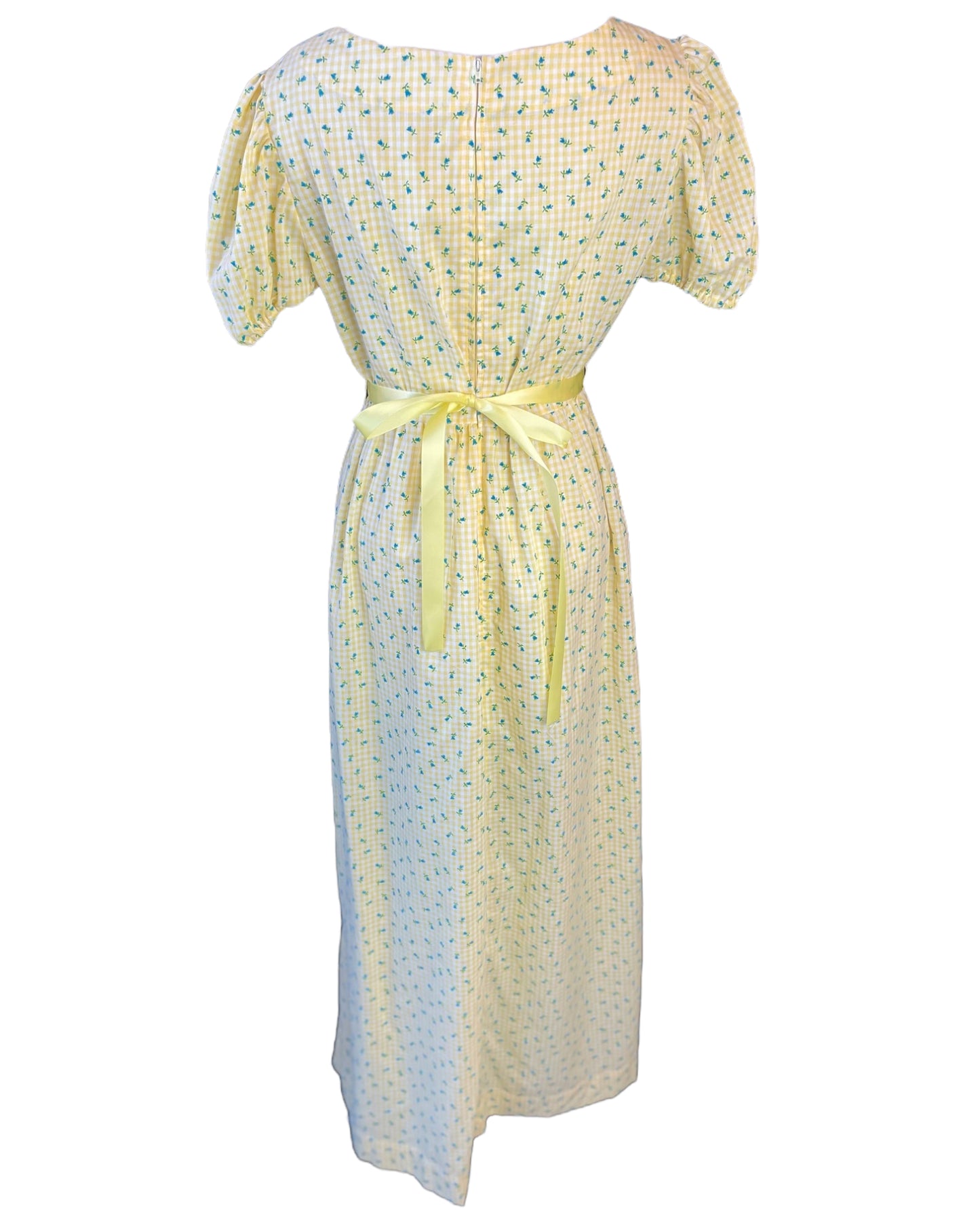 1970s Prairie Buttercup Dress
