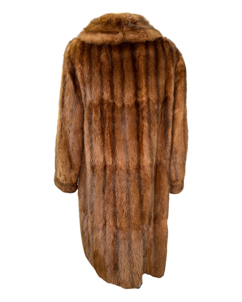 Vintage Rich Brown Fur Coat*