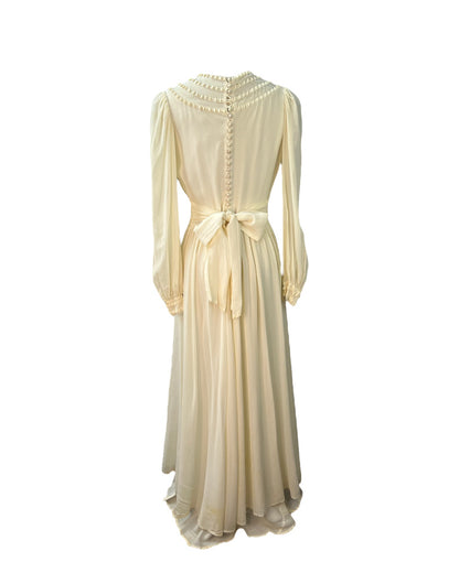 Vintage Going to the Chapel Cream Dress*