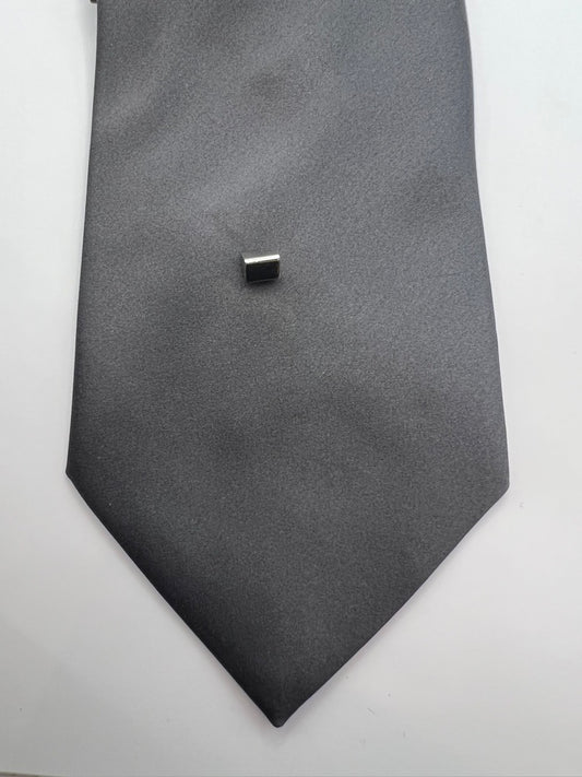 Vintage Silver Triangle Tie Pin