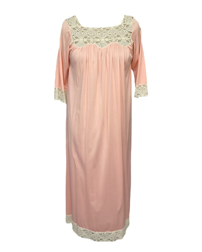 Vintage Sweet Peach Dreams Nightgown*