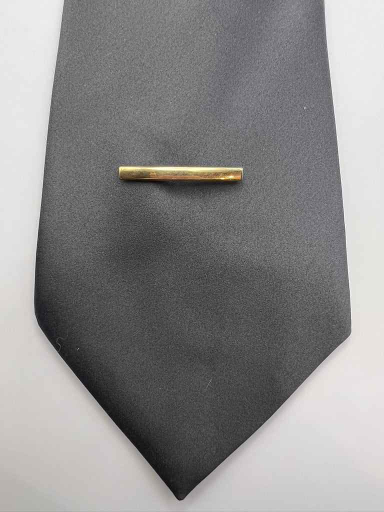 Vintage Gold Bar Tie Pin