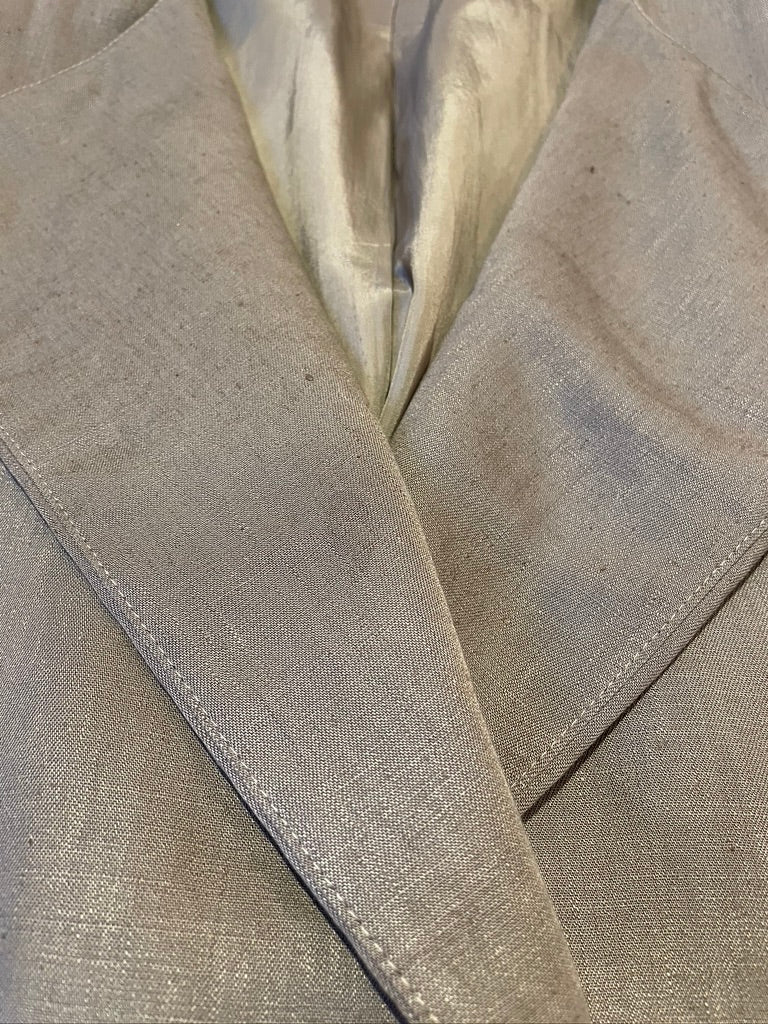 1980s Transitional Linens Jacket
