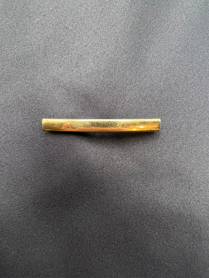Vintage Gold Bar Tie Pin