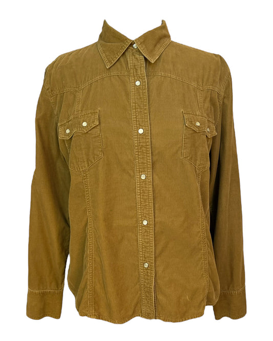 Vintage Corduroy Cowboy Shirt