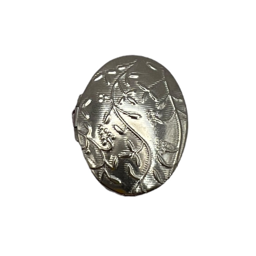 Silver Vines Pocket Locket