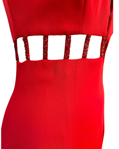 1990s Ruby Cut Outs Dress*