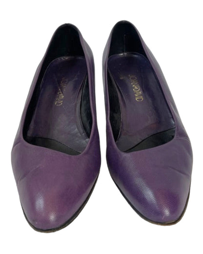 Vintage Grape Leather Shoes