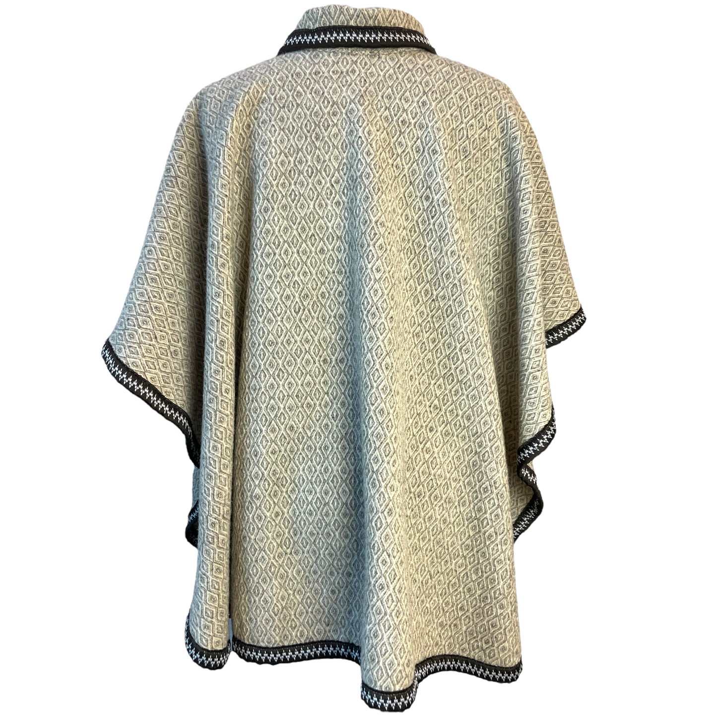Vintage Handmade Button Up Poncho