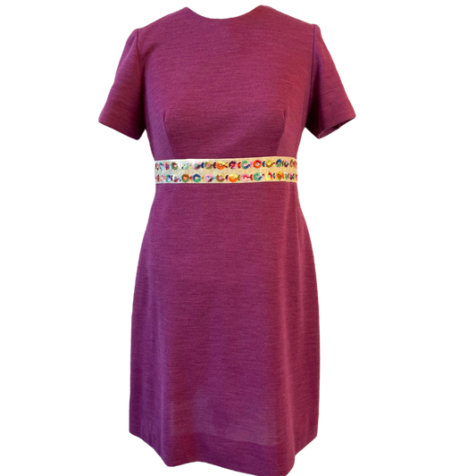 1970s Mauvelous Lane Bryant Dress